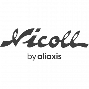 Logo NB de l'entreprise Nicoll du groupe Aliaxis